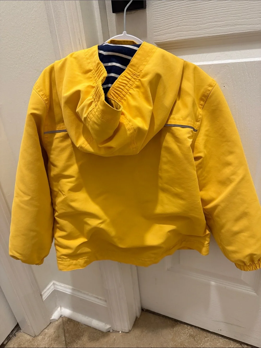 Hanna Andersson Sunny Yellow Hooded Zip Jacket